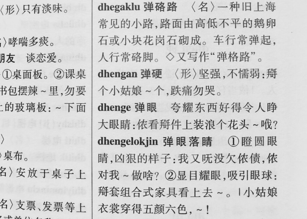 上海語大辞典